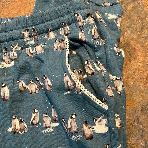 Fat Face Penguin Jogger Leggings Pockets Sz 6 - Picture 5 of 7